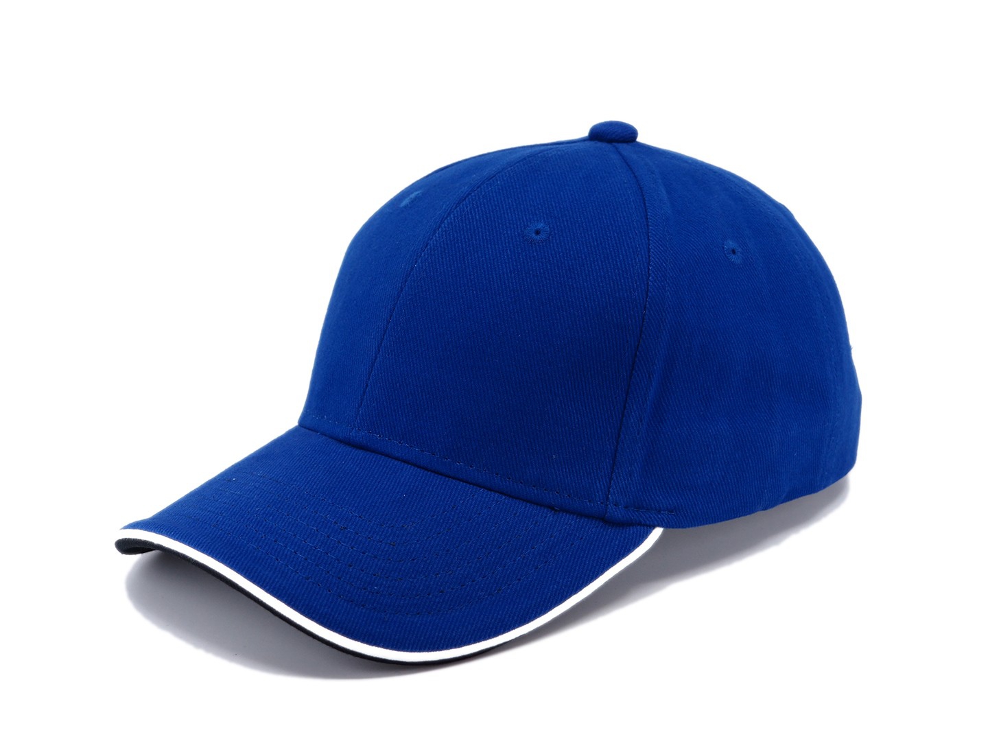 cappellino piping blu royal