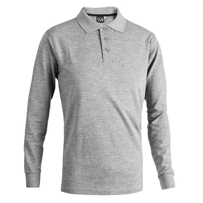 polo becker grigio melange scuro