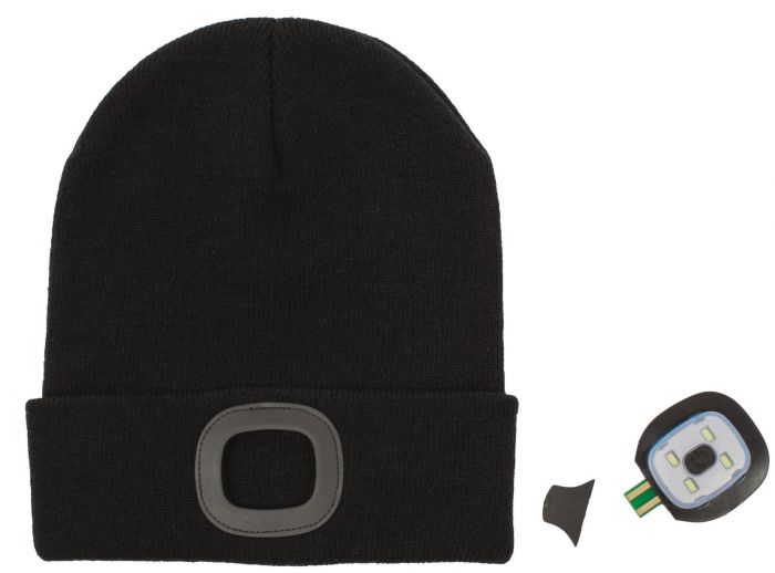 cappellino con luce cob in acrilico 1